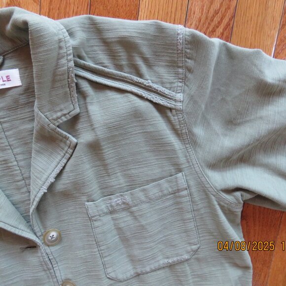 Free People Large military jacket Green - Picture 5 of 9